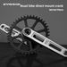 EVOSID Road Crankset 3-Bolt CNC Lightweight Chainring 40-50T Gravel Folding Bike Conversion_desvips.com