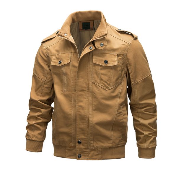 Men's Clothing jacket cotton men's new men's large size jacket flying coat _desvips.com