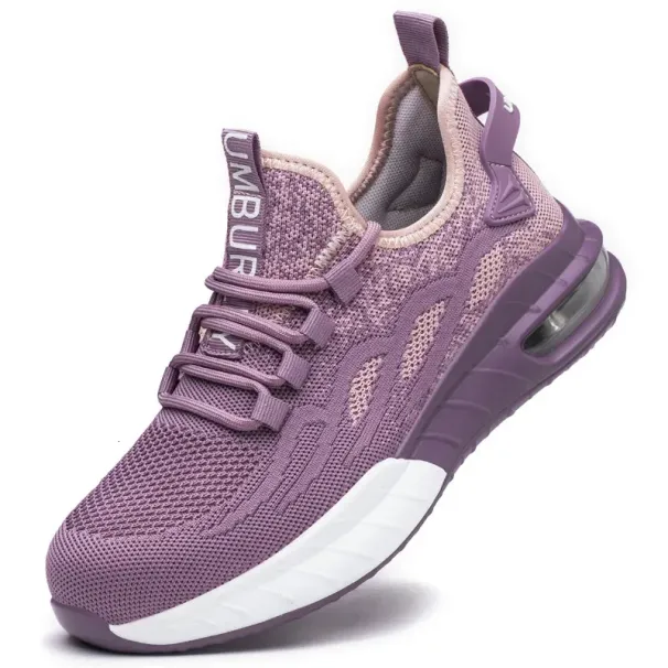 Steel Toe For Breathable Shoes Women Safety Puncture Proof Sport Work Sneakers Construction Security Boots_desvips.com