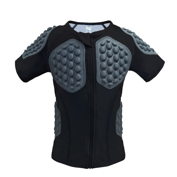 Youth Rugby Goalkeeper Protective Suit, Cycling And Roller Skating Chest And Hip Protection, Soccer Goalkeeper Sports Protective Gear_desvips.com