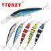 Long Distance Deep Diving Long Tongue Board Minnow 18.1cm42.5g With Enhanced Three Hook + Ring Bead Simulation Bait_desvips.com