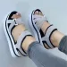 Wedges Summer Woman Platform Fashion Fish Mouth Rome Sandals Black Women Shoes Ddmysaturn_desvips.com