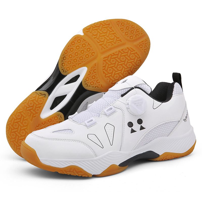 Correct 26xx Logo 1 Competitive Table Badminton Tennis Shoes Men And Women Breathable Rotating Button Cross-Border Lightweight_desvips.com