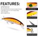 Plastic Bionic Hard 13cm/41g Lure Explosion Hook Bait DW1064_desvips.com