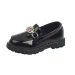 Kids Toddler Patent Leather British Style Children Slip on Loafers Cutefeet for Girl Boy Student Performance Shoes Sizes_desvips.com