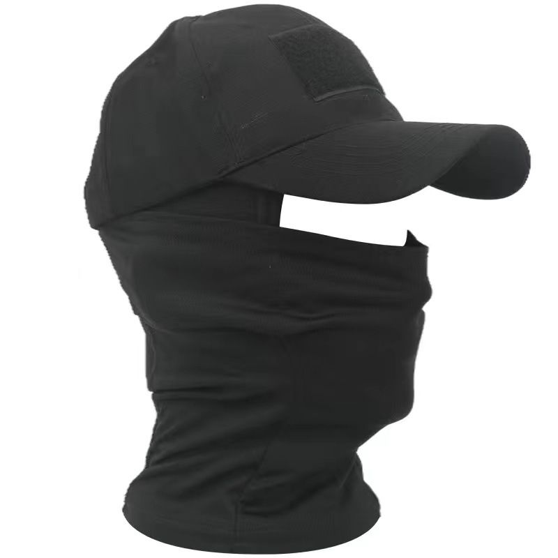 Sports Hat Camouflage Baseball Cap Mask Set Outdoor Mountaineering Camping Fishing Sunscreen Windproof Breathable Sunshade Quick Drying_desvips.com
