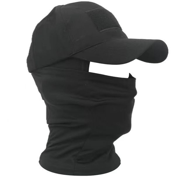 Sports Hat Camouflage Baseball Cap Mask Set Outdoor Mountaineering Camping Fishing Sunscreen Windproof Breathable Sunshade Quick Drying_desvips.com