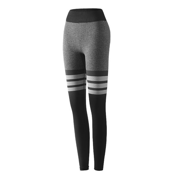 Spring Summer Fitness Running Sports Women High Waist Slim Fit Fashion Casual Tight Bottoming Cropped Yoga Pants_desvips.com