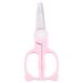 Stainless Steel Baby Food Scissors – Portable & Safe For Cutting Meat, Vegetables – Includes Protective Sheath_desvips.com