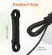2mm Elastic Cord, 40 Feet Black Elastic String For Tent Pole Shock Cord_desvips.com