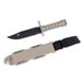 Rubber Knife Training With Sheath, Plastic , Flexible And Soft Fixed Blade Suitable For Props, Halloween Martial Arts_desvips.com