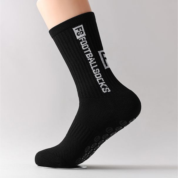 Men's Sports Socks, Nylon Socks, Glued Non Slip Soccer Socks, Running, Fitness Training, Yoga Socks._desvips.com