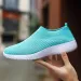 Customizable Lightweight Slip-on Vulcanized Women Sneakers Slip On Flats Shoes_desvips.com