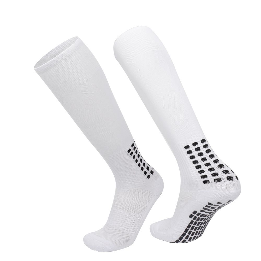 Men's Long Anti-Slip Football Socks With Cushioned Terry Sole – High Knee Sports Socks For Soccer & Training_desvips.com