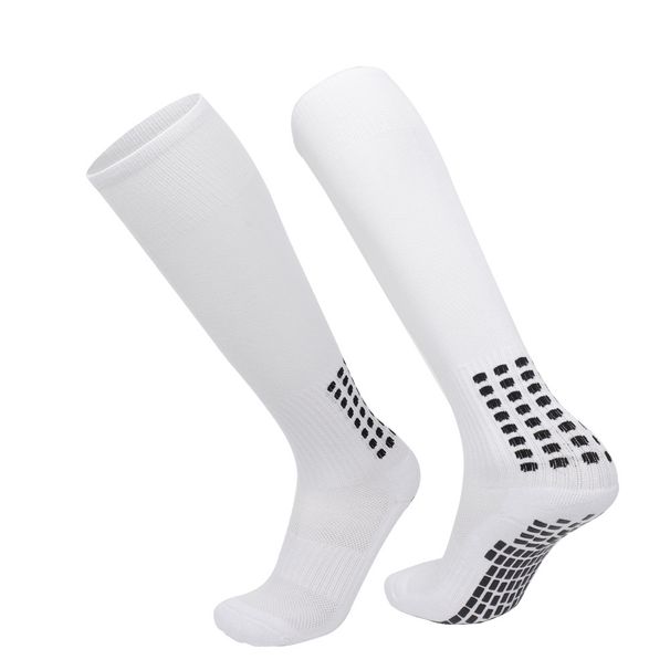 Men's Long Anti-Slip Football Socks With Cushioned Terry Sole – High Knee Sports Socks For Soccer & Training_desvips.com