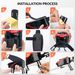 ROCKBROS Bicycle Bag with Phone Holder, Top Tube Bag for 4 - 6" Phones_desvips.com