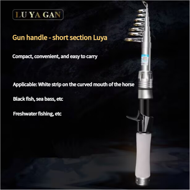 Dawa Whale Shark Ultra Short Segment Telescopic Roa Asian Portable Drifting Mini Small Sea Full Set Of Makou Fishing_desvips.com