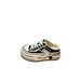 Thick Sole Heightening Closed-Toe Half Slippers For Women, Light Luxury High-End Outdoor Casual Beggar Canvas Shoes,_desvips.com