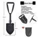 Outdoor Multifunctional Medium-sized Engineer Supplies Folding Camping Tools Military Tent Shovel_desvips.com