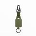 Outdoor Fishing Lure Retractable Military Green Eagle Beak Buckle With Back Clip High-Strength Steel Wire Webbing_desvips.com