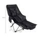 Outdoor Folding Padding, Thickened Moon Chair, Four-Level Adjustable Portable Camping With Cotton Padding And Leg Rest,_desvips.com