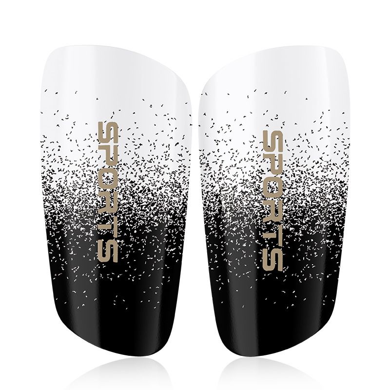 New Starry Sky Football Shin Guards, Thickened Fixed Insert Plate, Professional Player Training Insert Type Knee Guards For Men_desvips.com