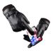 Winter Driving, Bike, Warm Cold-Proof, Fleece-Lined, Waterproof, Touchscreen, Leather_desvips.com