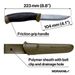 Morakniv Companion Fixed Blade Outdoor Knife With 4.1-Inch Stainless Steel Blade In Military Green_desvips.com