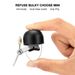 ROCKBROS Mini Bicycle Bell, Hand - Operated Bell, Handlebar Bell, Available In 4 Colors_desvips.com