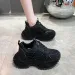 Vintage Rhinestone Handmade Running Height Increasing Woman Comfortable Sports Breathable Casual College Anti Slip_desvips.com