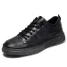 Leather Casual In Spring And Autumn New British Style Low Top Lace Up Men S Shoes Classic Flat Sole For Outdoor Ddmydog_desvips.com