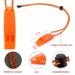 Emergency Survival Dual Frequency Lifesaving High Pitch Whistle Outdoor Travel Gear Backpack Accessories_desvips.com