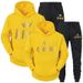 Autumn Winter Fleece Sports Couple Men's Sweatshirt Women's Suit_desvips.com