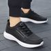 2025 New Lightweight Men Casual Leather Sneakers Non-slip Breathable Male Outdoor Running Lace Up Soft Sport Shoes_desvips.com