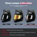 Motorcycle Helmets Moto Cat Ears Helmet Personality DOT Approved Full Face Breathable Casco Moto Helmet For Men Women_desvips.com