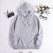 Men's Clothing sweatshirt faith fashion printed hooded back collar plus velvet sweatshirt_desvips.com