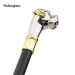 Golden Silver Dog Handle Luxury Stage Cane Decorative Stick Decorative Cane Halloween Cosplay And Parties, For Cosplay & Party_desvips.com