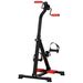 Vélo D'entraînement Pour La Rééducation Des Bras Et Des Jambes Avec Hauteur Et Largeur Réglable, Masseurs, LCD, Noir_desvips.com