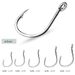 Barbed High Carbon Steel Single Sea Slow Jigging Hook Boat Bulk Hooks With Hole And Loop Fishing Gear Accessories_desvips.com