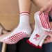 Women's Yoga Socks Non Slip Mid Calf Floor Socks For Fitness Dance Pilates Professional Autumn Winter Sports_desvips.com