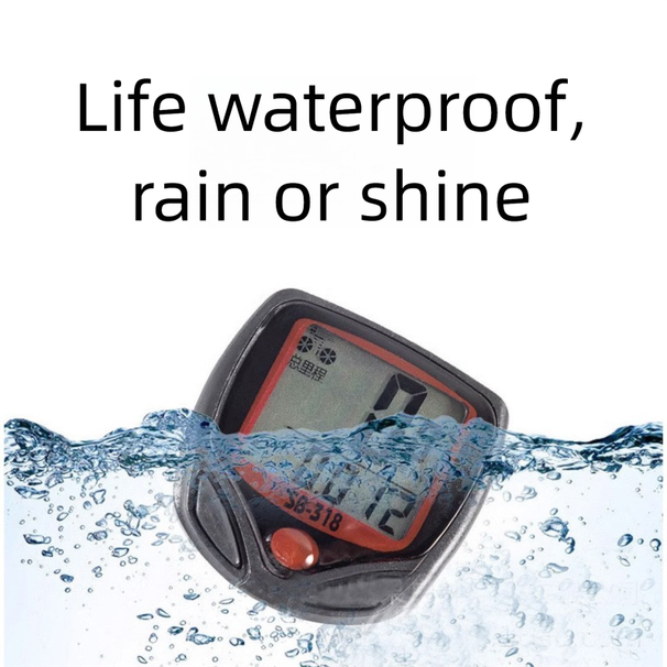 Bicycle Computer Cadence Speedometer/Speedometer Mountain Bike Odometer 15 Functions 548B Same Model Chinese And English_desvips.com