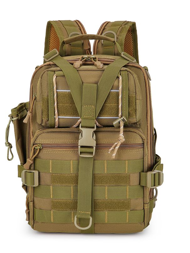 Camouflage Hiking Tactical Chest Photography Multifunctional Crossbody Bag Outdoor Leisure Travel Backpack_desvips.com