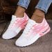 YRZL Women Sneakers Breathable Lightweight Running Non Slip Wear Resistant Comfortable Women's Walking Shoes_desvips.com