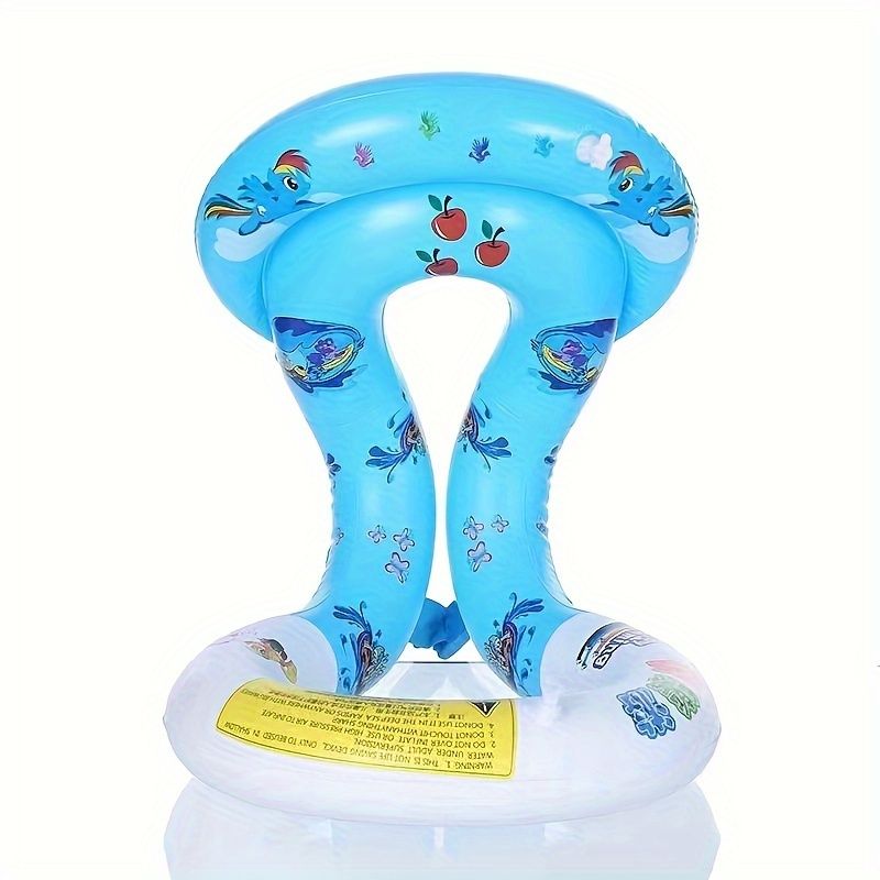 Floaties Swim Vest Portable Inflatable Pool Floats Swimming Ring With Adjustable Safety Buckle, Safety Double Surround Air Bag, Durable Float Tube_desvips.com