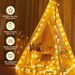 Minetom 50 LED Star String Lights, 17ft Fairy Lights Battery Operated_desvips.com