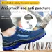 Mens Shoes With Lightweight Steel Toe Caps Suitable Workers Work No Need For Transportation Industrial Safety Tennis_desvips.com