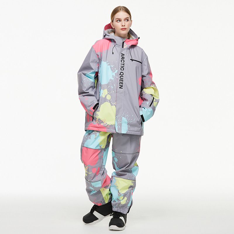 NOKO-Loose-fit Ski Pants For Men And Women. SIZE Winter Outdoor Waterproof And Warm Snowboard Jackets_desvips.com