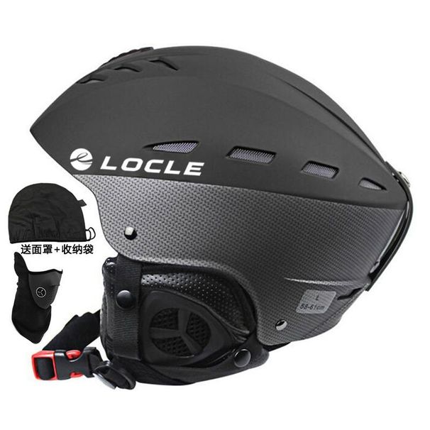 LOCLE Adult Children's Snowboard Equipment Protective Gear Ski Helmet Set_desvips.com