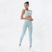 Cross-Border European And American Seamless Yoga Moisture-Wicking Fitness Tight High-Waist Arm-Lifting Long Pants_desvips.com