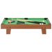 Brown And Green, Black And Green Mini Pool Table - Space-Saving Design - Perfect For Beginners - Includes Game Set - Suitable For Ages 6 And Up_desvips.com